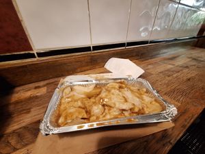 Curry cheese chips at McGuinness - Takeaway in Dublin