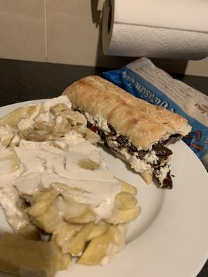 Philly cheesesteak and garlic cheese chips  at McGuinness - Takeaway in Dublin