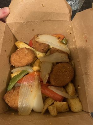 Vegan spice bag  at McGuinness - Takeaway in Dublin
