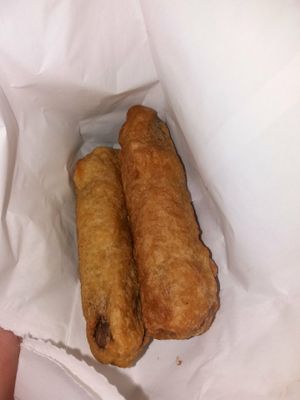 Battered sausages at McGuinness - Takeaway in Dublin