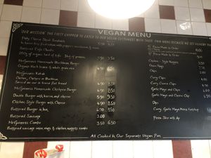 Full Vegan Menu at McGuinness - Takeaway in Dublin