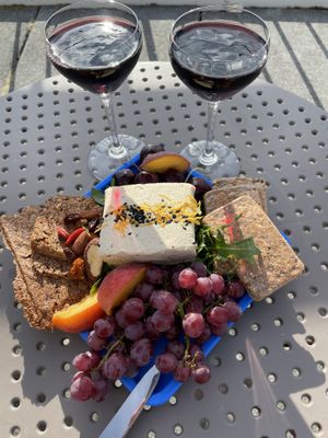 Yummies for cheese and wine night  at Whole Foods Market in Victoria