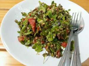 Karen Tamarind Salad at INA House in Chiang Mai
