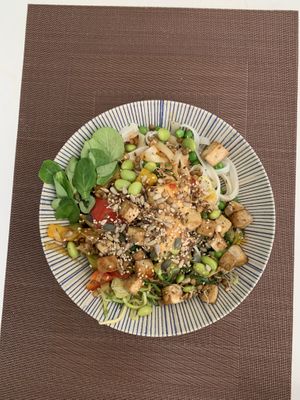 Summer Noodle salad at Piri Piri in Tarifa