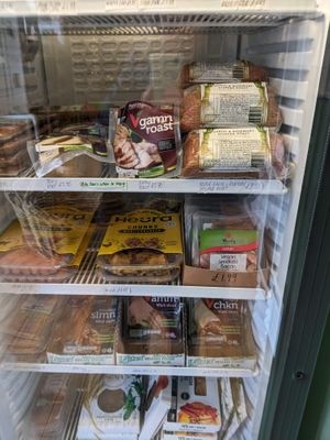 Chiller at Little Shop of Vegans in Norwich