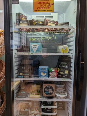 Chiller at Little Shop of Vegans in Norwich