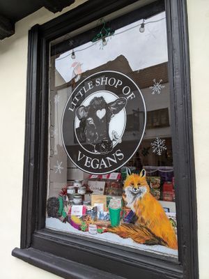 Exterior at Little Shop of Vegans in Norwich