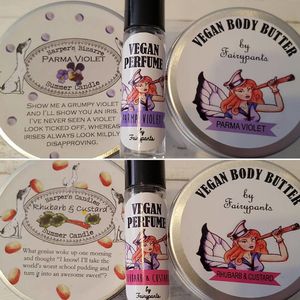 Candles, perfume & body butters!  at Little Shop of Vegans in Norwich