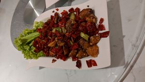 Si Chuan Chili Chicken at Green on Earth 绿之天地 in West Singapore