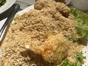 Cereal tofu   at Green on Earth 绿之天地 in West Singapore