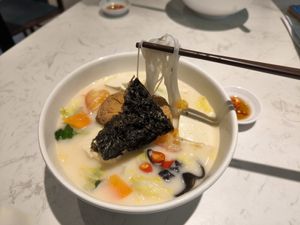 Delicious Fish Slice (thin) Bee Hoon Soup at Green on Earth 绿之天地 in West Singapore