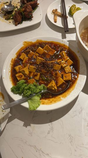 Mapo tofu another tasty dish at Green on Earth 绿之天地 in West Singapore