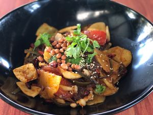 Spicy Mala Bowl at Green on Earth 绿之天地 in West Singapore