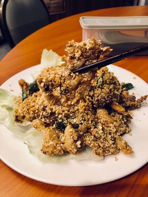 Cereal mushroom :) at Green on Earth 绿之天地 in West Singapore