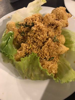 Cauliflower oatmeal   at Green on Earth 绿之天地 in West Singapore