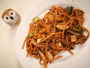 Mee Goreng at Green on Earth 绿之天地 in West Singapore
