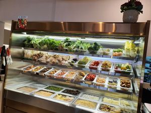 Ingredients for Mala Hot pot at Green on Earth 绿之天地 in West Singapore