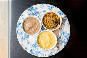 Soups at Public Greens - 64th St in Indianapolis