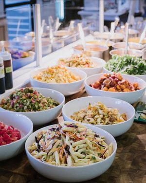 Salads at Public Greens - 64th St in Indianapolis
