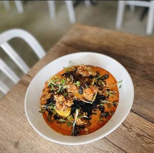 Cauliflower steak at Tinker Street in Indianapolis