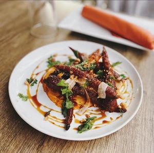 Roasted carrots at Tinker Street in Indianapolis