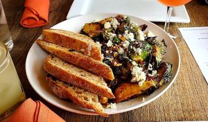 Brussel sprouts at Tinker Street in Indianapolis