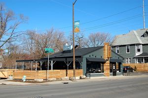Outside at Tinker Street in Indianapolis