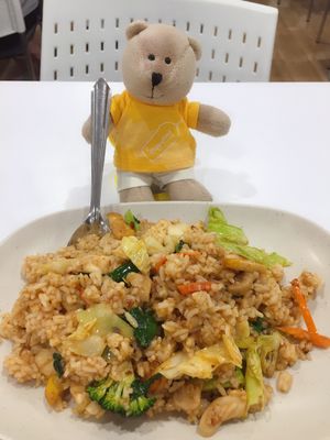 Fried rice 60 baht  at Platinum Fashion Mall - Term-Bun in Bangkok