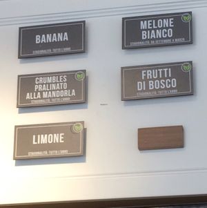 Flagged Flavors at Gelateria La Romana in Treviso