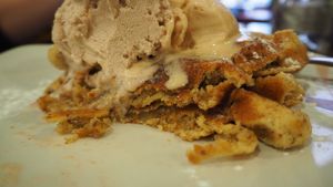 Build Your Own – Vegan Waffle with 2 Vegan Gelato Scoops [£4.50] at Affogato  in Edinburgh