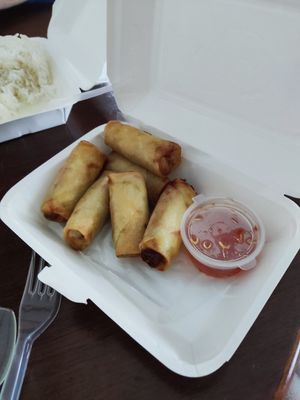 Spring rolls at No.9 2nd Restaurant in Phuket