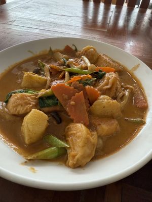 Pannang Curry  at No.9 2nd Restaurant in Phuket