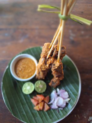 Seitan Satay at Simple Plant  in Yogyakarta