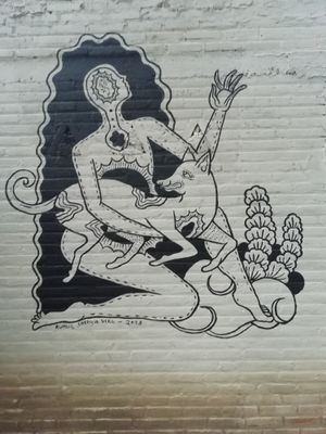 art at Simple Plant  in Yogyakarta