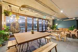 Inside the Juice Works. at MOTHER - Juice Works in East London