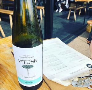Vegan wine😄 at MOTHER - Juice Works in East London