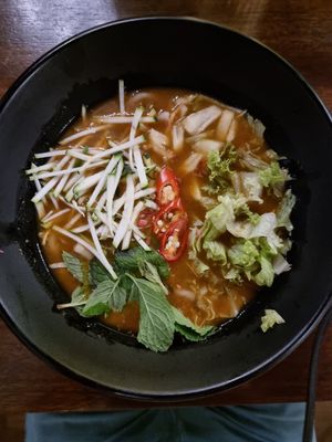 Penang Laksa at Pinxin Vegan Cuisine - 品馨蔬食 in Penang
