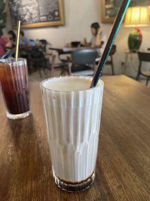 Latte with oat milk  at Pinxin Vegan Cuisine - 品馨蔬食 in Penang