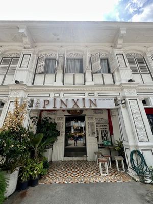 Outside of restaurant   at Pinxin Vegan Cuisine - 品馨蔬食 in Penang