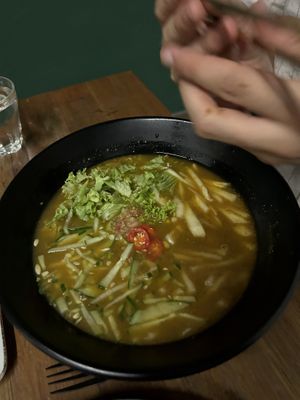 Asam laksa - don’t reccommend  at Pinxin Vegan Cuisine - 品馨蔬食 in Penang