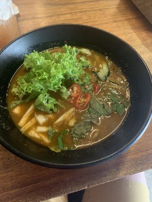 Signature Asam Laksa  at Pinxin Vegan Cuisine - 品馨蔬食 in Penang