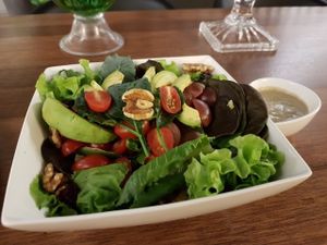 salad made with LOVE!! at Pinxin Vegan Cuisine - 品馨蔬食 in Penang