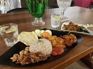penang local dish vegan style! at Pinxin Vegan Cuisine - 品馨蔬食 in Penang
