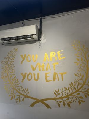 You are what you eat   at Pinxin Vegan Cuisine - 品馨蔬食 in Penang