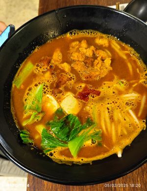 Fiery Curry Noodle ❤️ - 02/05/2025 at Pinxin Vegan Cuisine - 品馨蔬食 in Penang