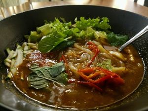 vegan laksa  at Pinxin Vegan Cuisine - 品馨蔬食 in Penang