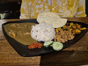 Nasi lemak at Pinxin Vegan Cuisine - 品馨蔬食 in Penang