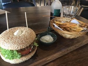 Pinxin Healthy Burger  at Pinxin Vegan Cuisine - 品馨蔬食 in Penang