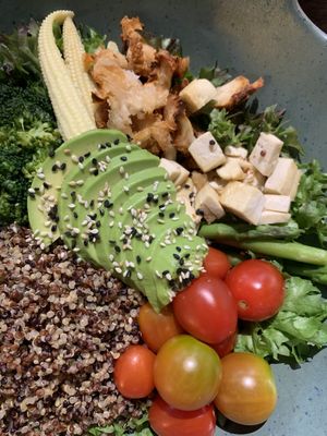 buddha bowl at Pinxin Vegan Cuisine - 品馨蔬食 in Penang