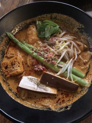 Fiery Curry Noodles at Pinxin Vegan Cuisine - 品馨蔬食 in Penang